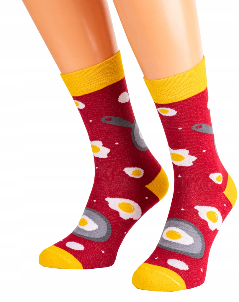 

Skarpetki Kolorowe damskie wesołe 43 jajka 39-42