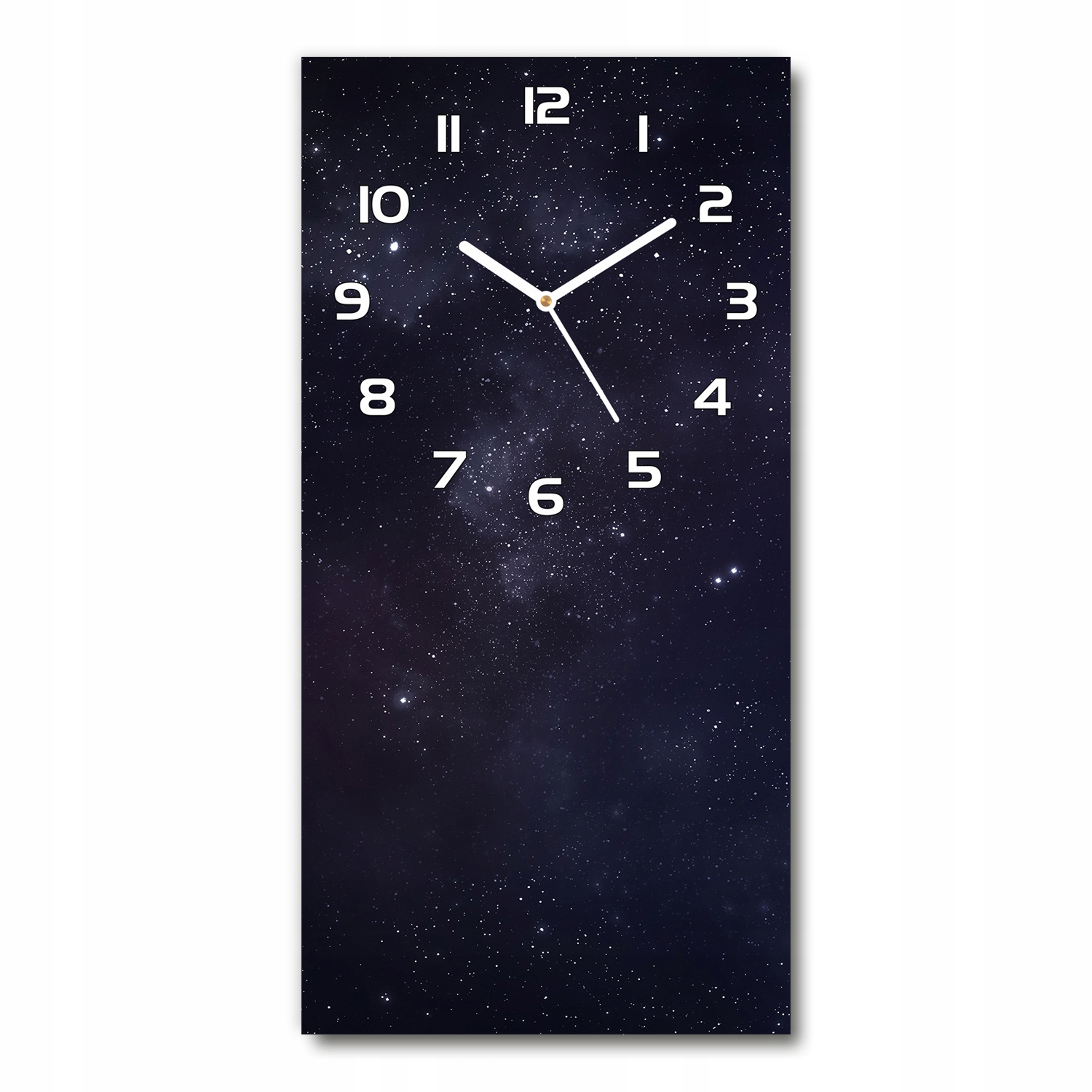 

Cichy pionowy zegar na ścianę Gwiazdozbiór 30x60cm
