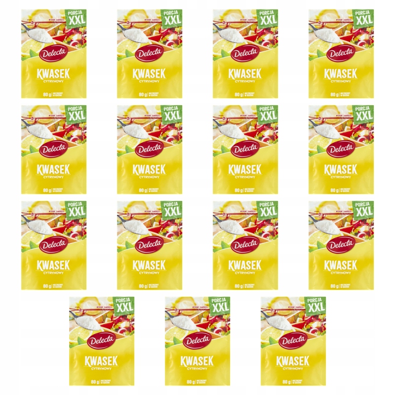 Kyselina citrónová 80 g Delecta X15