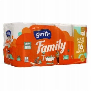 

Papier Toaletowy 3w Grite Family 3 x 16 rolek