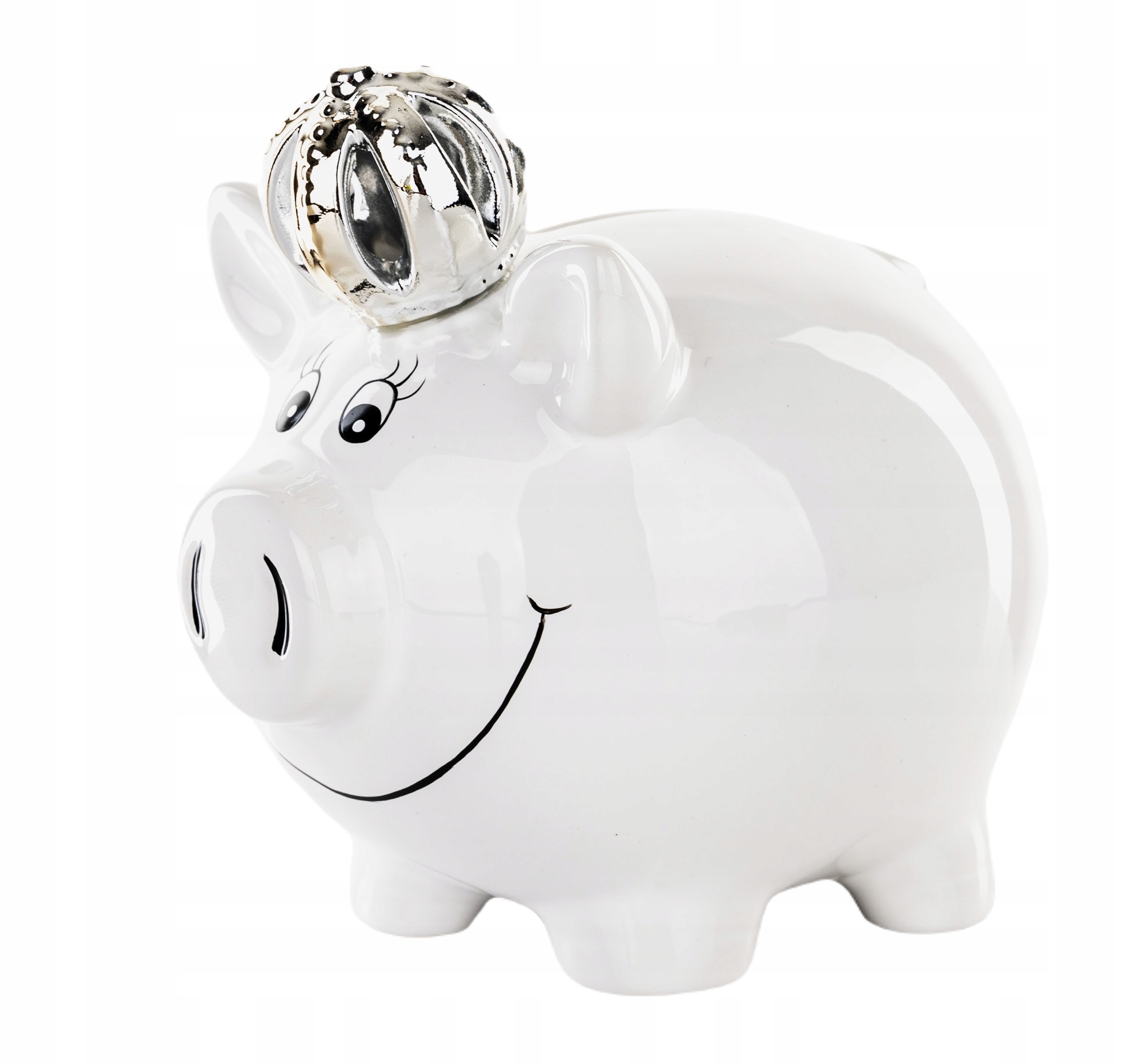 

Skarbonka Otwierana Świnka Korona Figurka