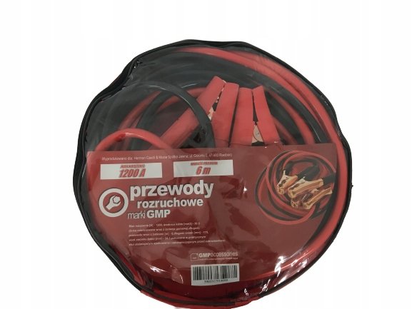 

Kable Rozruchowe 1200A 6M. 1200A6M Pole Przekroju