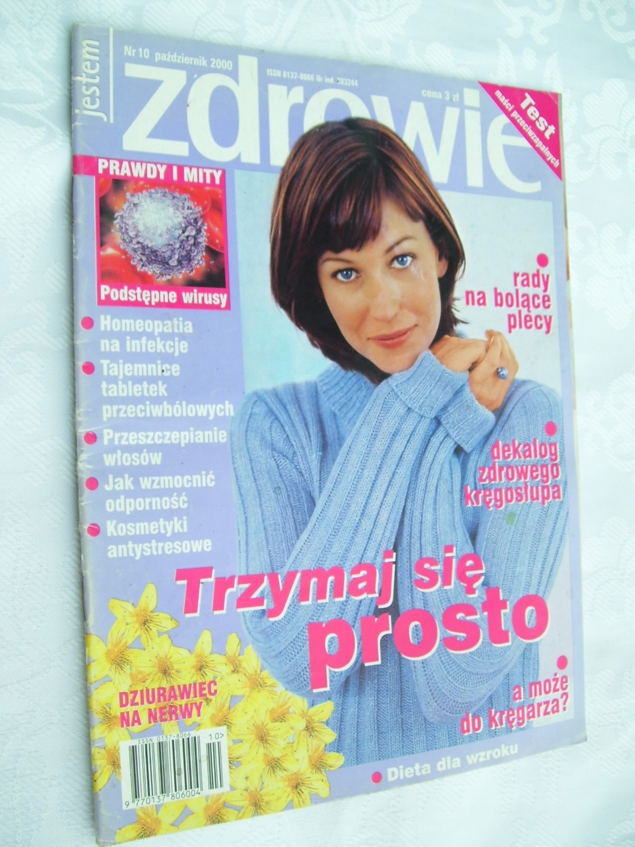 ZDROWIE - 10/2000- trzymaj się prosto
