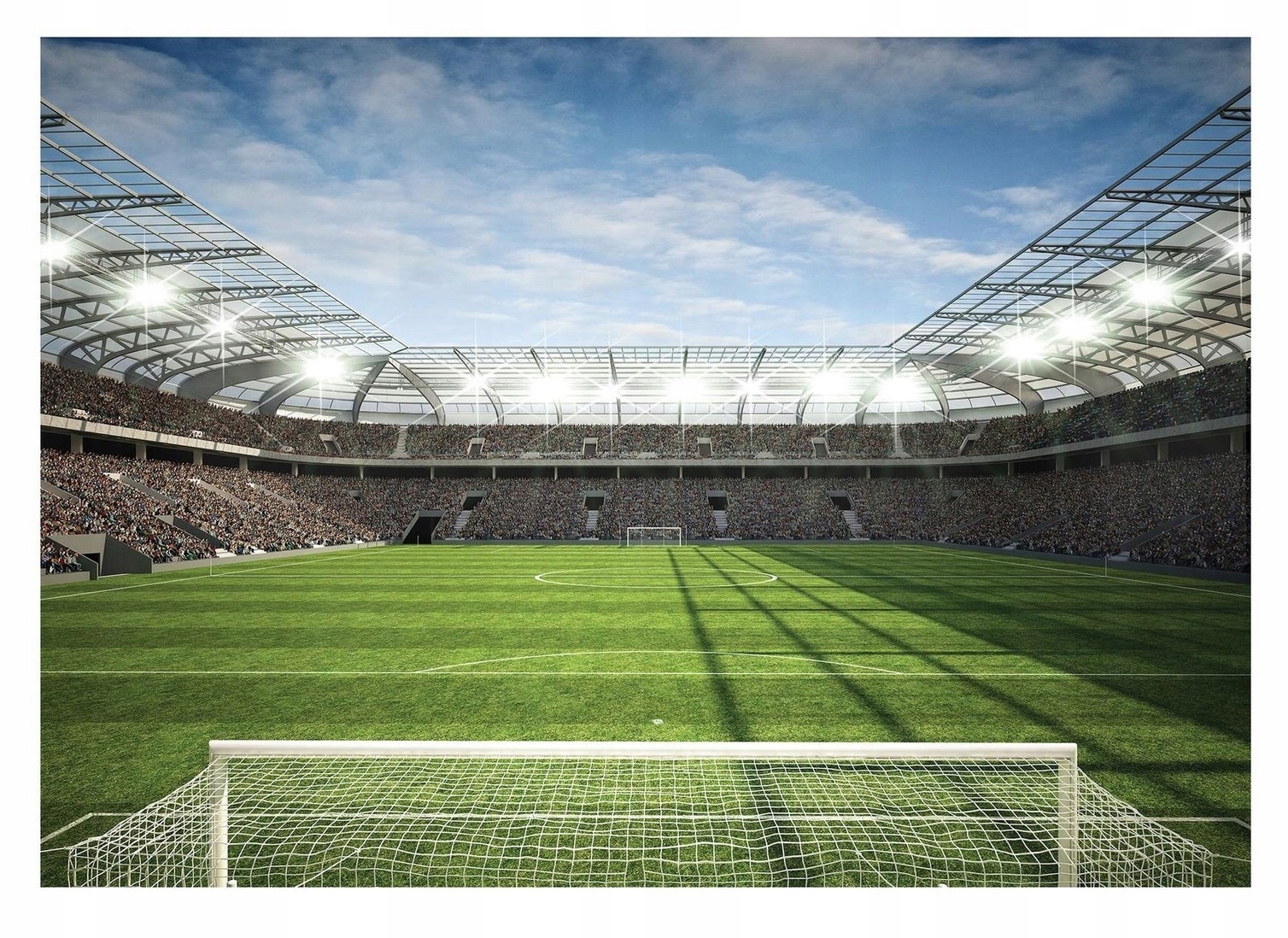 Fototapeta Fotbal Stadion Hřiště Pro Chlapce Hráče 254x184