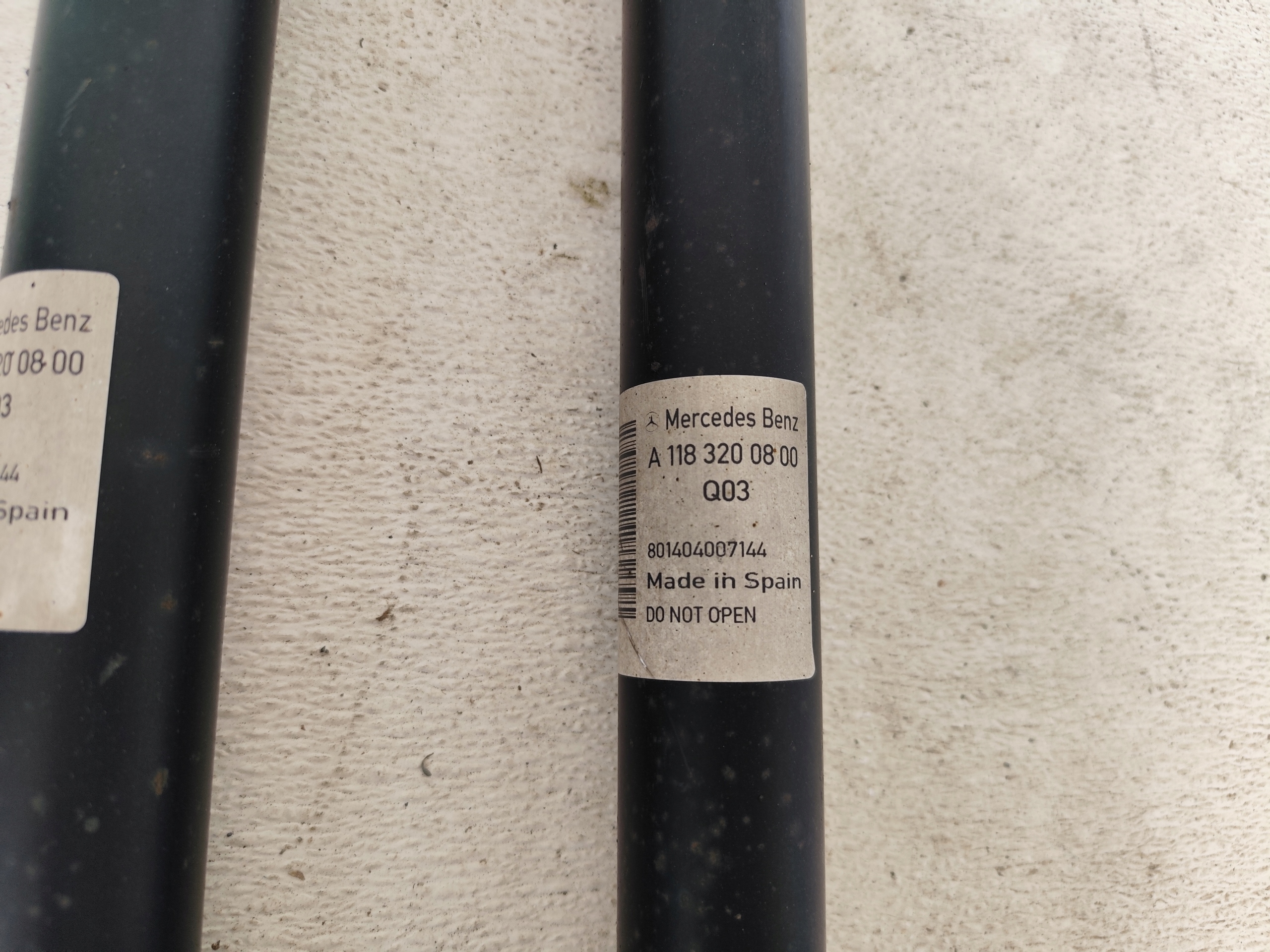 MERCEDES CLA W118 2019 shock absorber rear left right