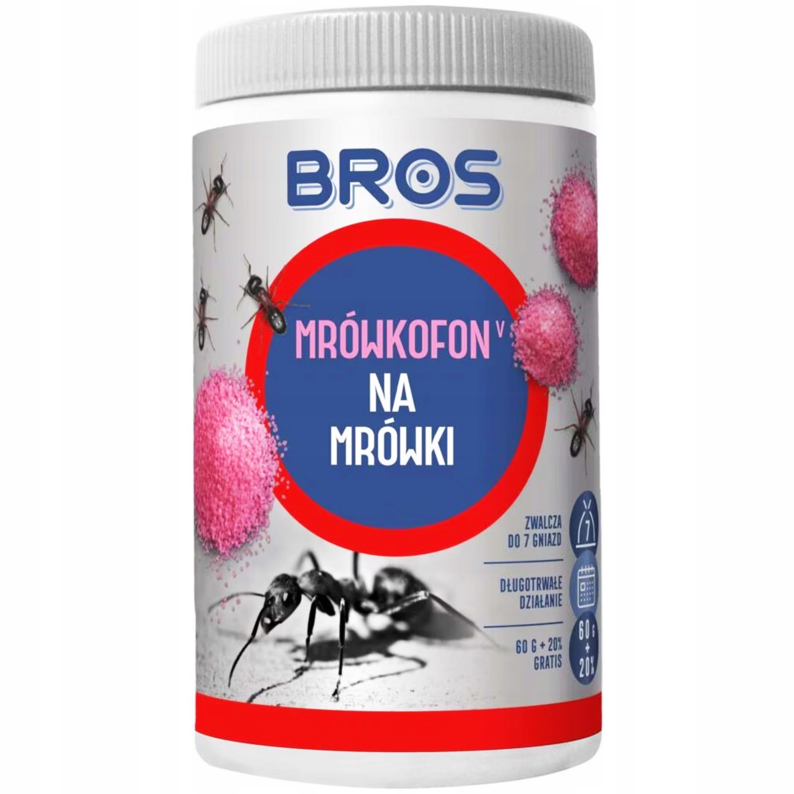 

Bros Mrówkofon Preparat do zwalczania mrówek 80g
