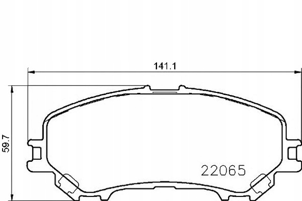 Brembo Brzdové Destičky Nissan Qashqai 13- Přední Asistent řidiče #28