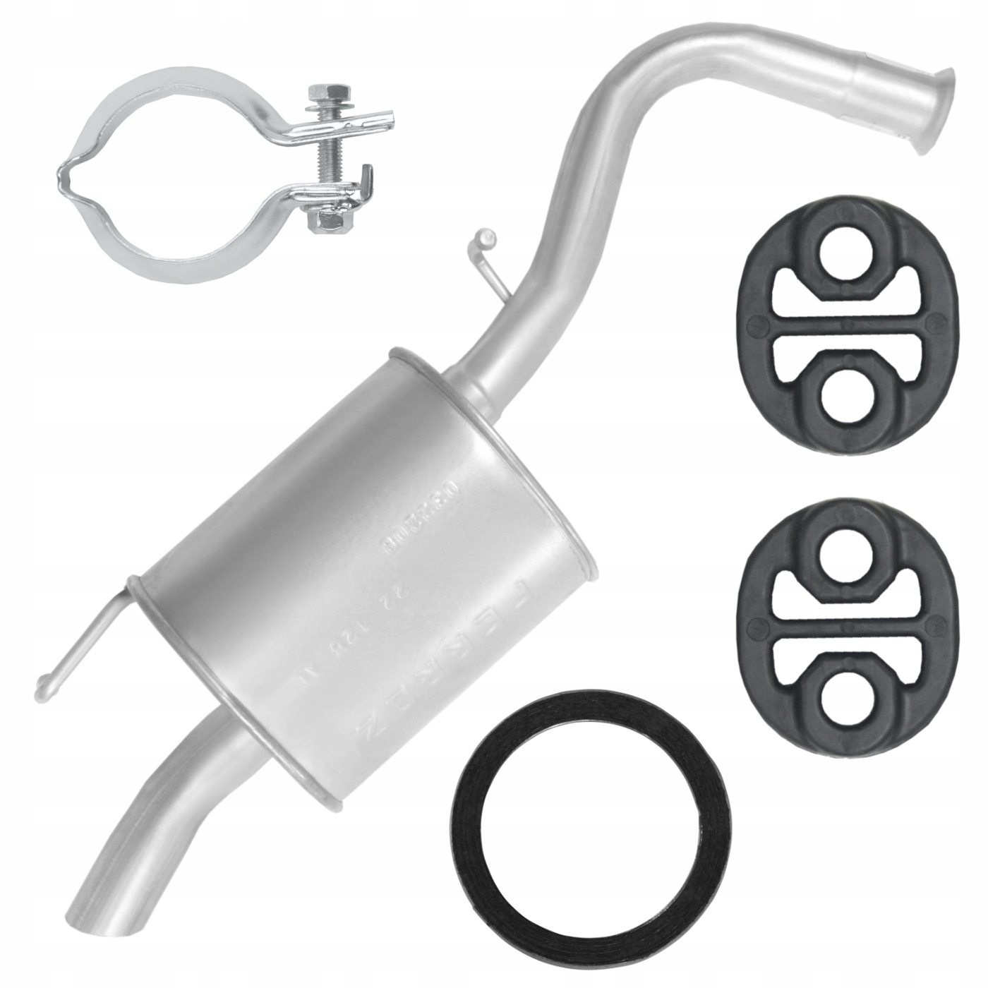 Tlumič Toyota Yaris 2 II P9 1.4 D Objímka