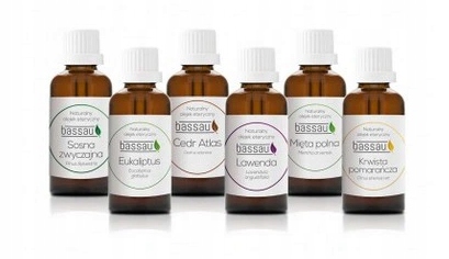 

Sauna Zestaw Olejków Classic (6x15 ml) Bassau