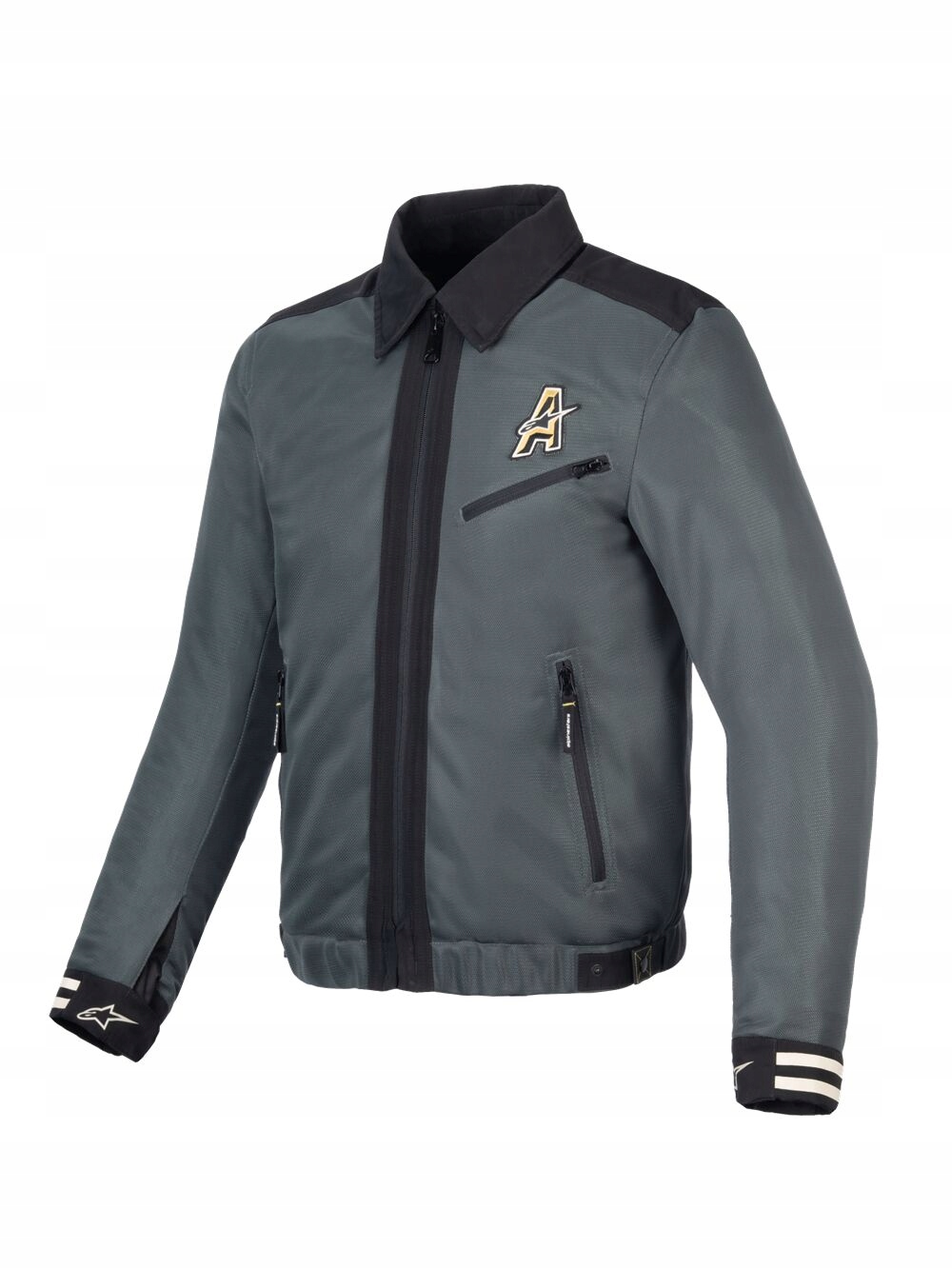 Motocyklová Bunda Alpinestars Ignite Air Gray/black/blue M