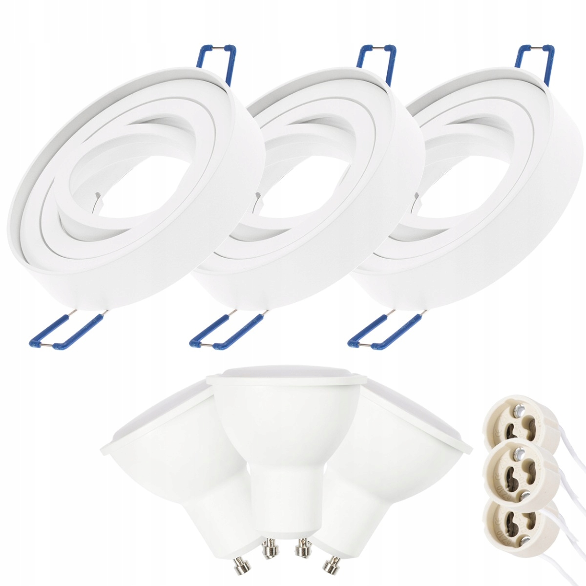 

3x Oprawa Podtynkowa Halogenowa Tuba Led GU10