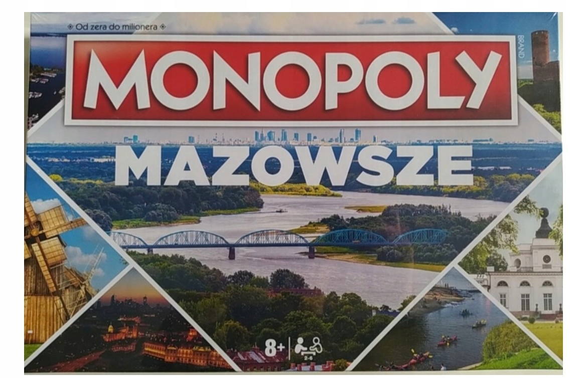 Gra planszowa Monopoly Mazowsze Hasbro