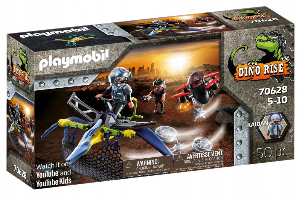 

Playmobil Dino Pteranodon Atak z powietrza Akc
