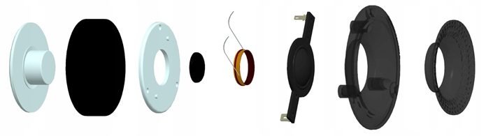 TAGA HARMONY TAV-C GŁOŚNIK CENTRALNY Biały White Model TAV-C