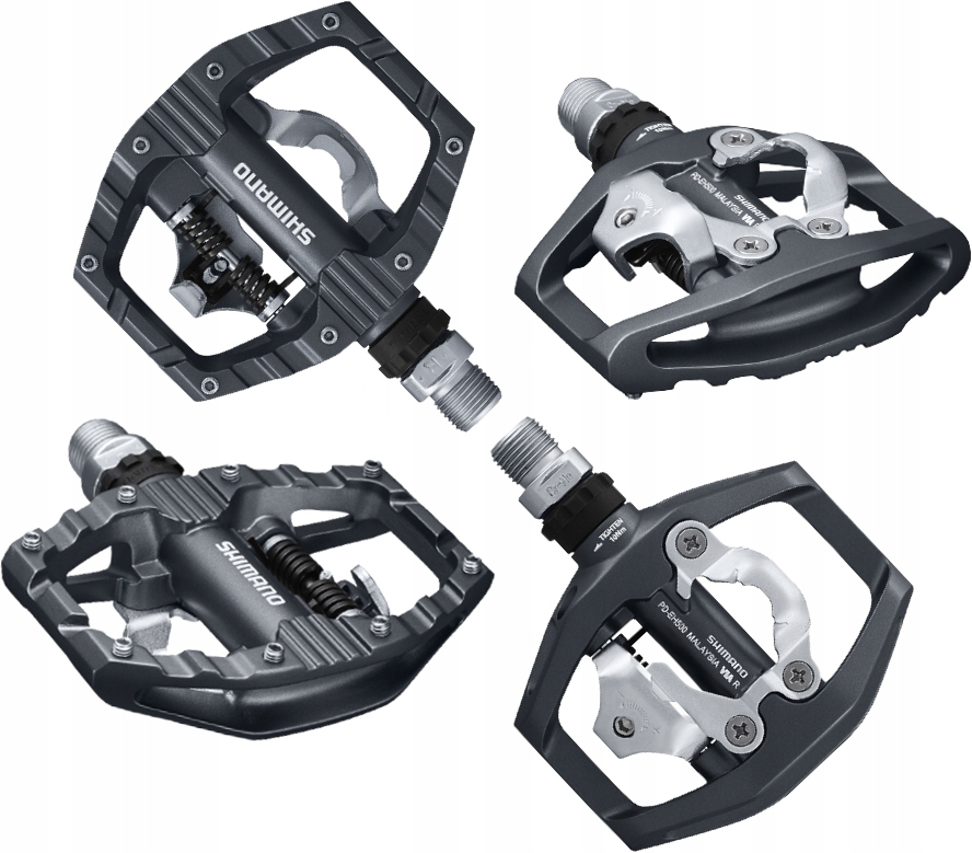 Shimano Pd EH500 Pedály Spd Grafit Bloky A Piny