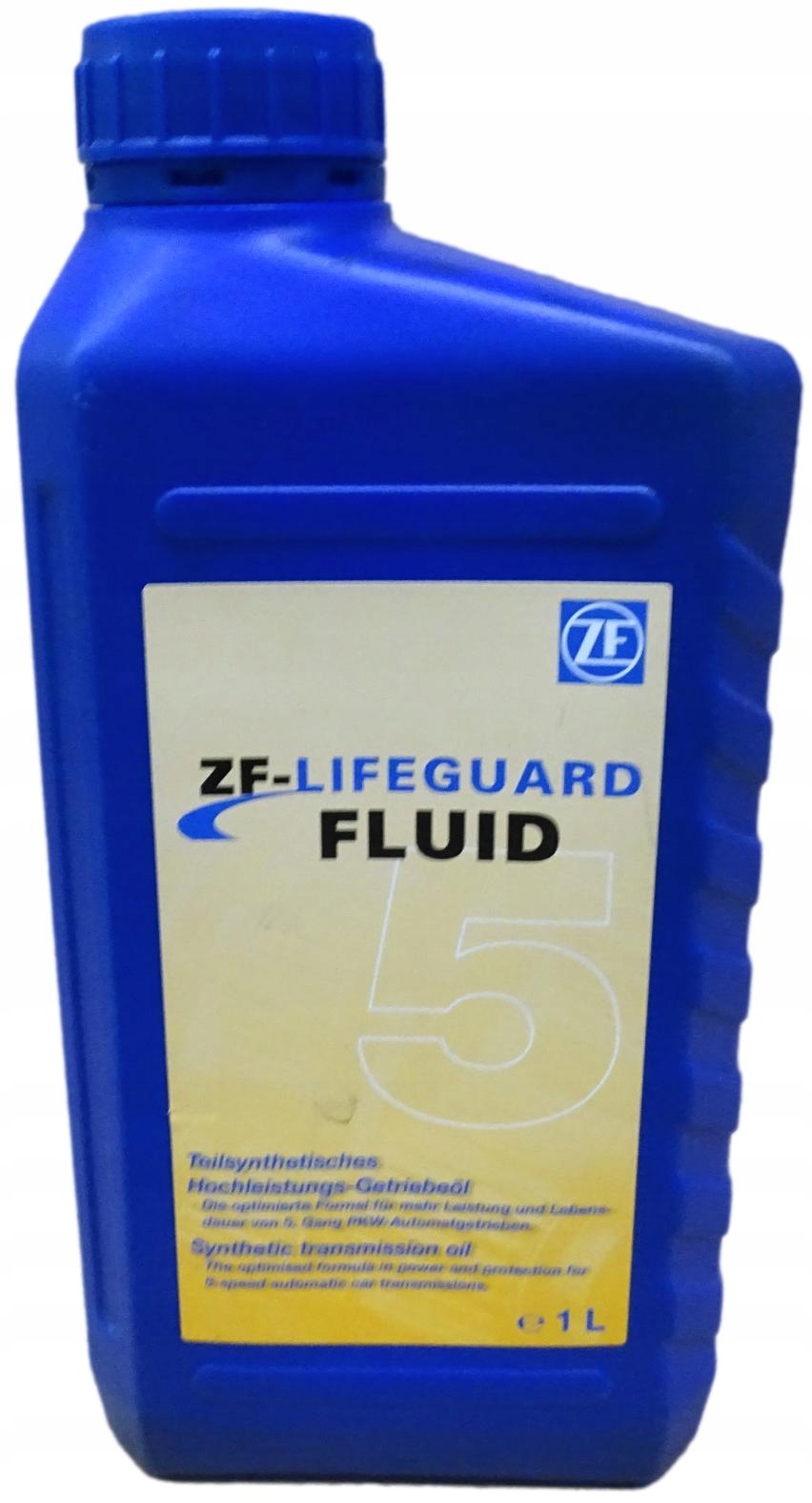 ZF PARTS OLEJ ZF ATF 5/4HP 1L LIFEGUARDFLUID 5 / VW/PORSCHE/BMW / PRZEKŁADN Pojemność opakowania 1 l