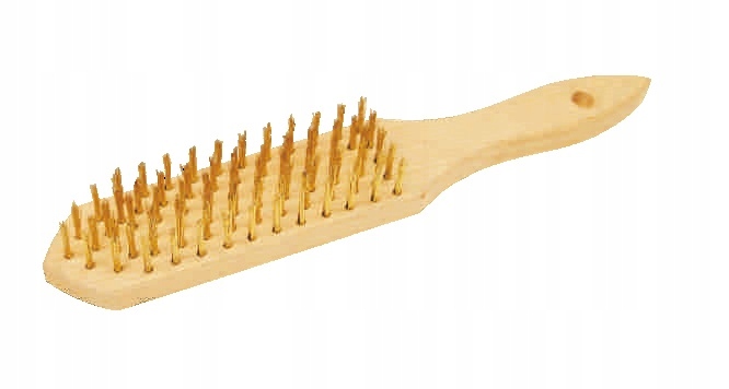 

Szczotka do rdzy stalowa 6-rzędowa drewno