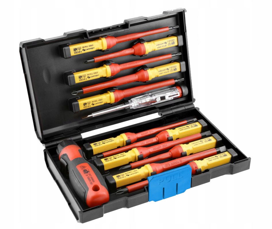 Wkrętaki izolowane 1000V 13 el. Hogert