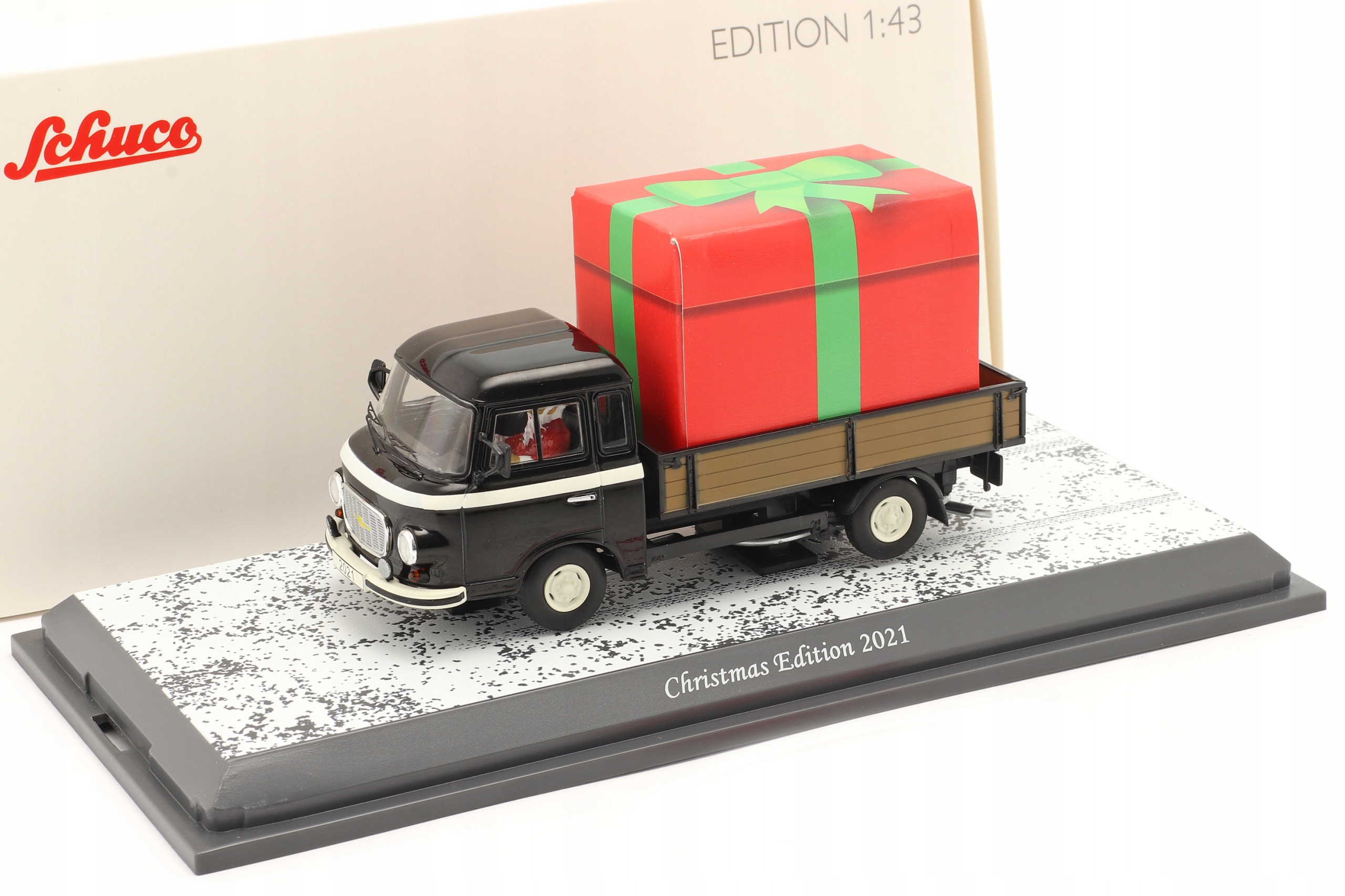 Schuco Barkas B1000 Pritsche Weihnachten 2021 1:43
