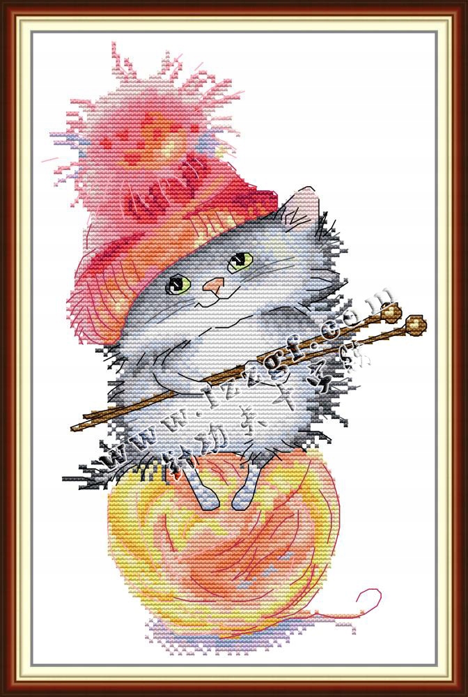 Kanva s potiskem sada (kanva, mulina)