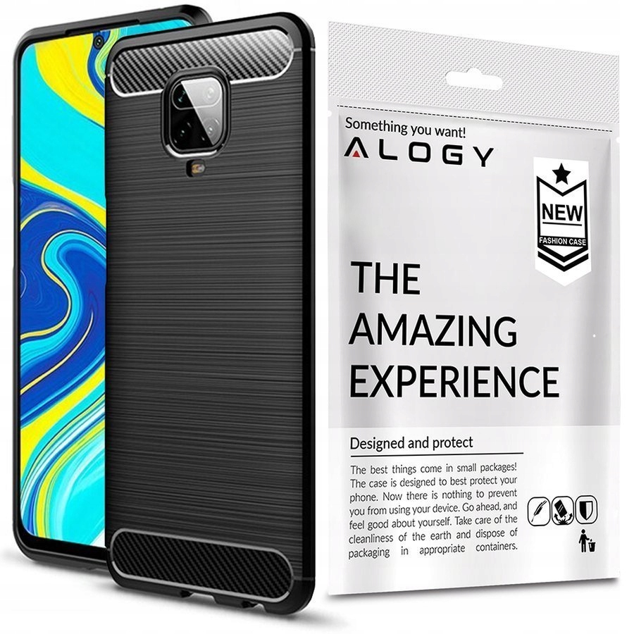 

Etui Obudowa Alogy Karbon Do Redmi Note 9S/PRO/MAX