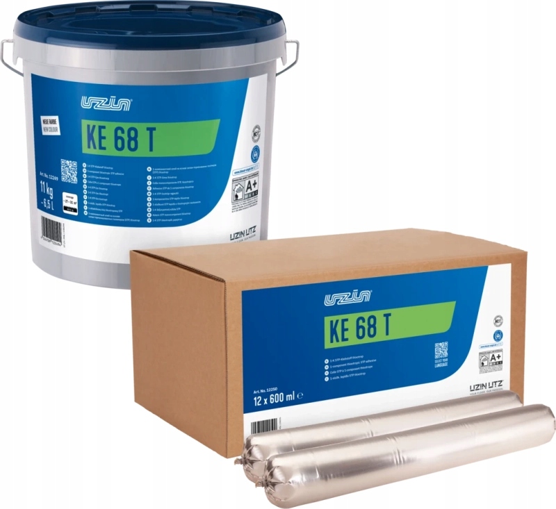 Uzin Ke 68 T 1-složkové hybridní lepidlo pro přilepení na stěny