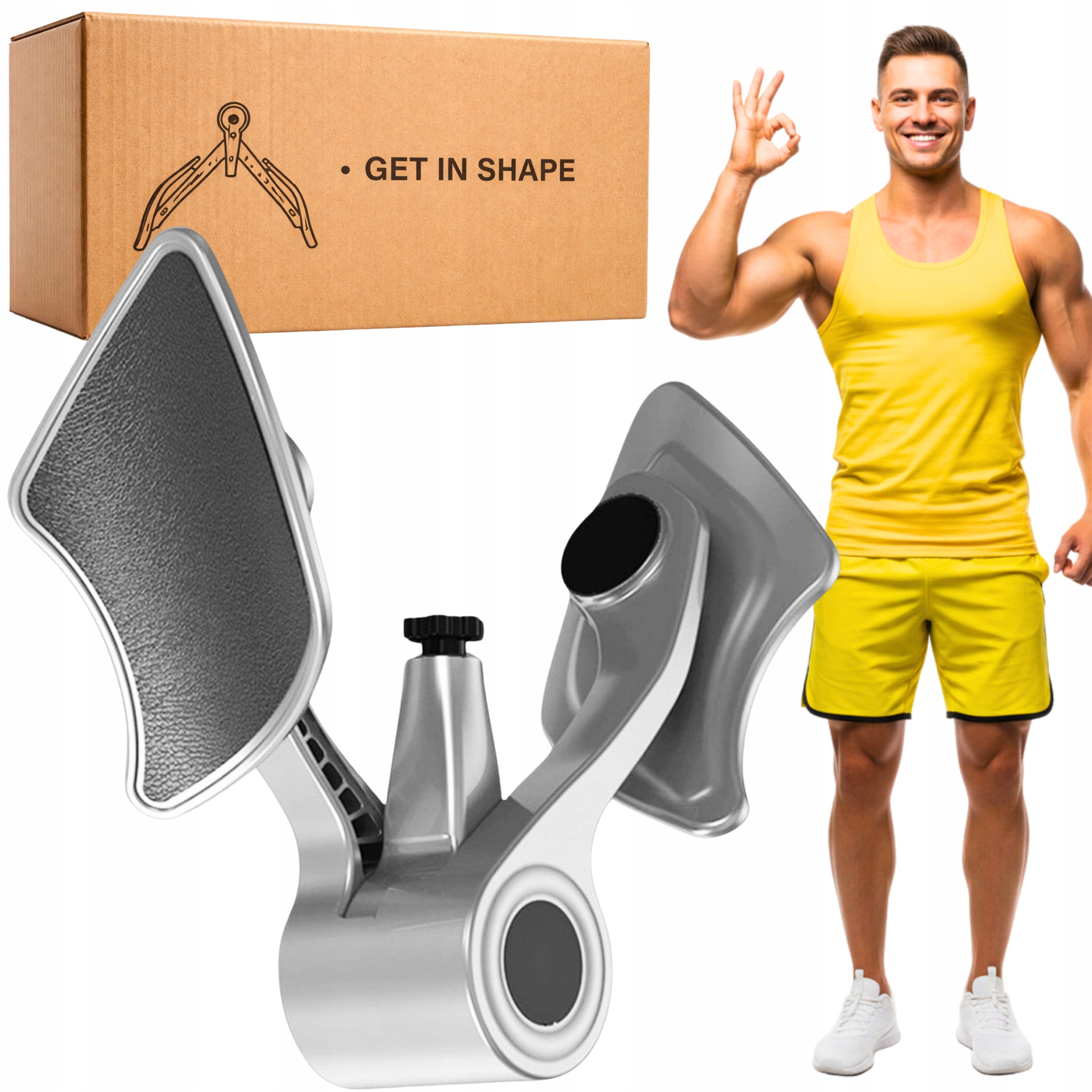 Motýlek posilovač svalů Kegelovy pánve a paží Cvičení na motýlku