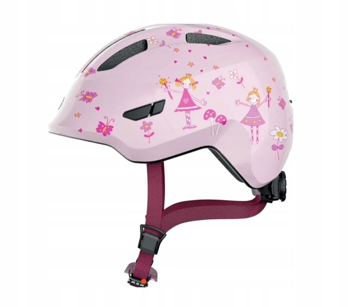 Dětská Cyklistická Přilba Abus Smiley 3.0 Rose Princess