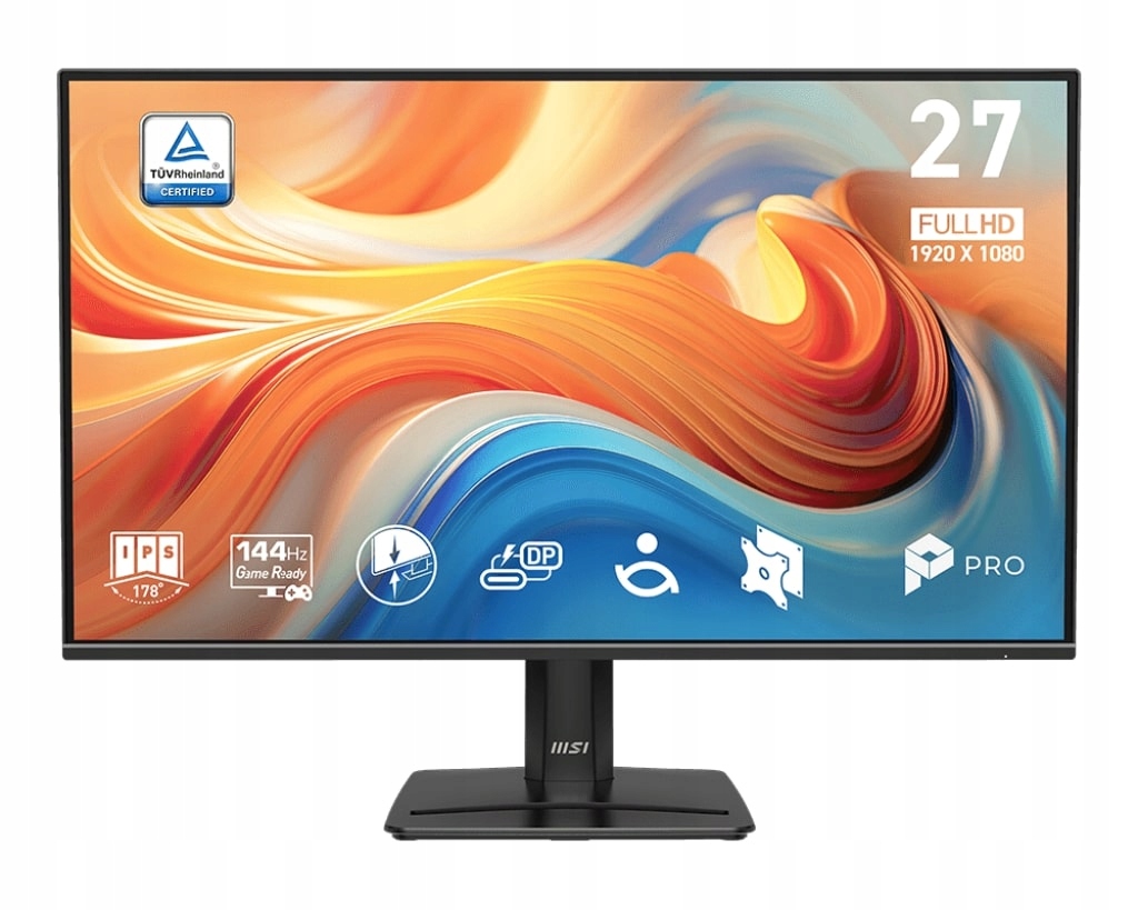 Monitor Msi Pro MP272 E14C 27" 1920x1080px Ips 144Hz 1 ms [mprt]