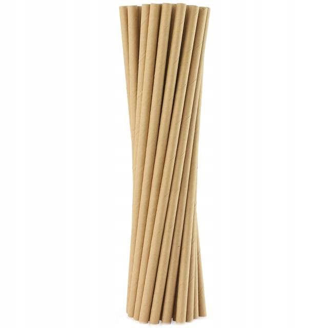 

ekologiczne Słomki papierowe Kraft eko 250 szt