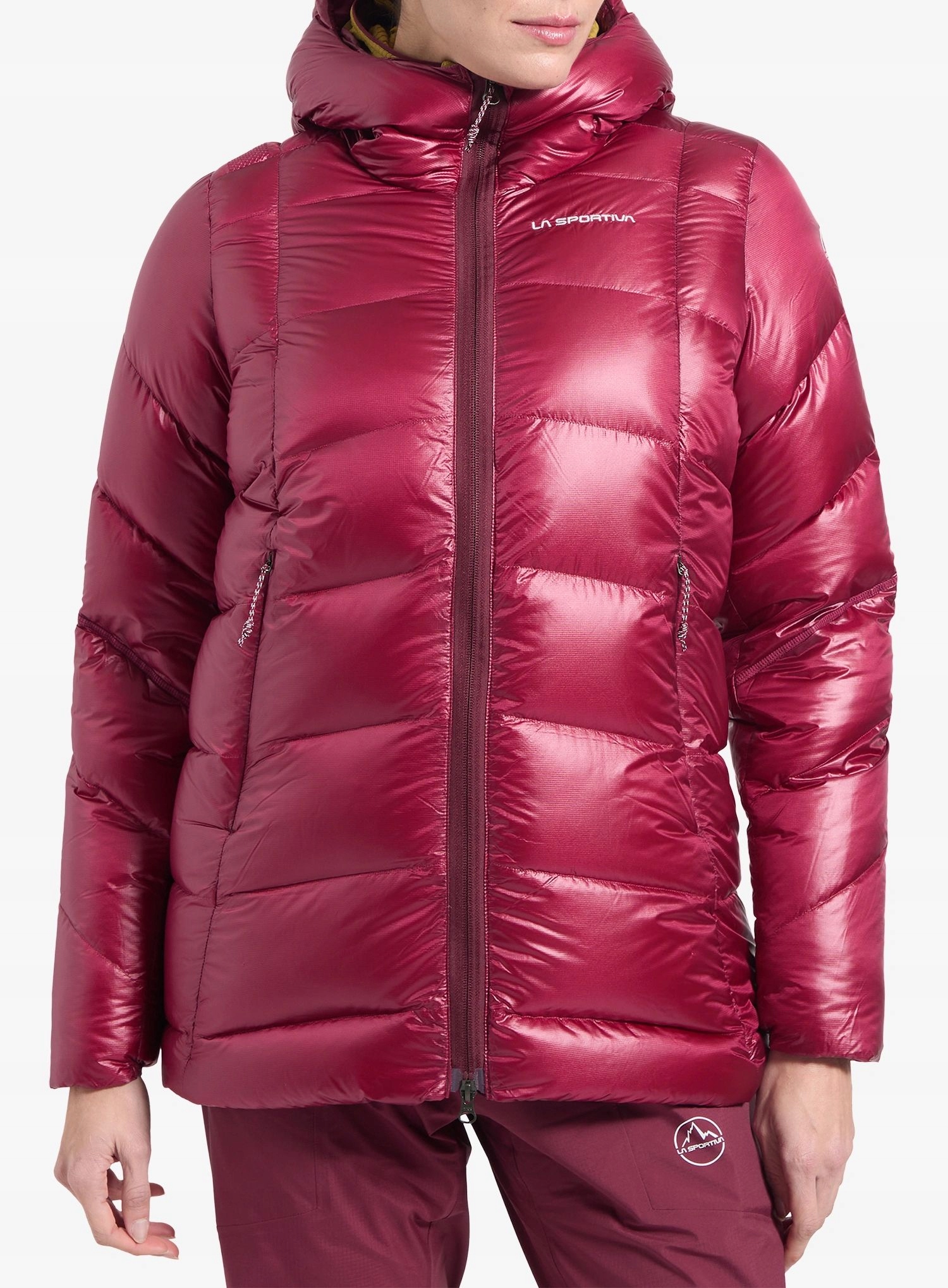 Dámská péřová bunda La Sportiva Supercouloir Down Jacket redwood S
