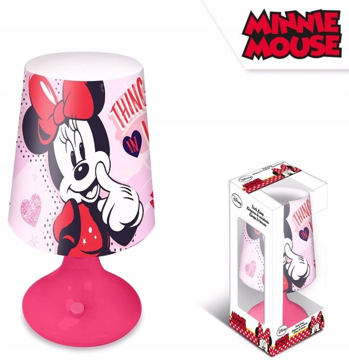 

Lampka stojąca Myszka Minnie Mini na baterie lampa