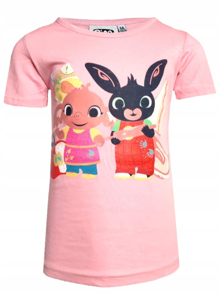 

T-shirt bluzka dziewczęca krótki rękaw Bing 98