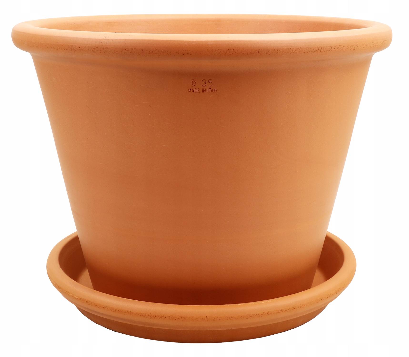 Degrea Doniczka Ceramiczna Klasyczna Terakota Włoska 35cm Vaso Pompei D35