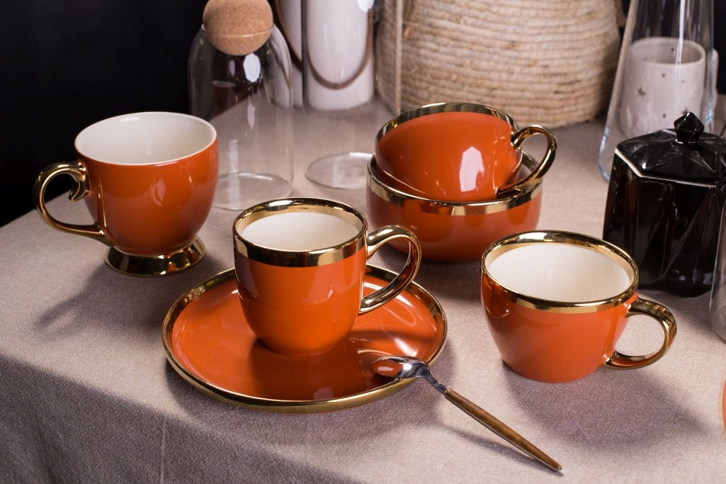 Kubek do kawy Elegancka Filiżanka Aurora Gold 0,4L Kod producenta 01010041194