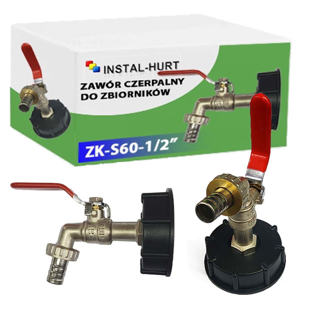 

Zawór Kran Kranik Zbiornik 1000L 120L 60L Mauzer 1