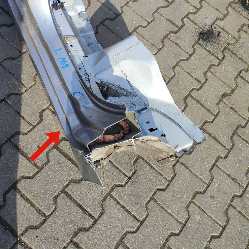 threshold left side Opel Corsa F LA69