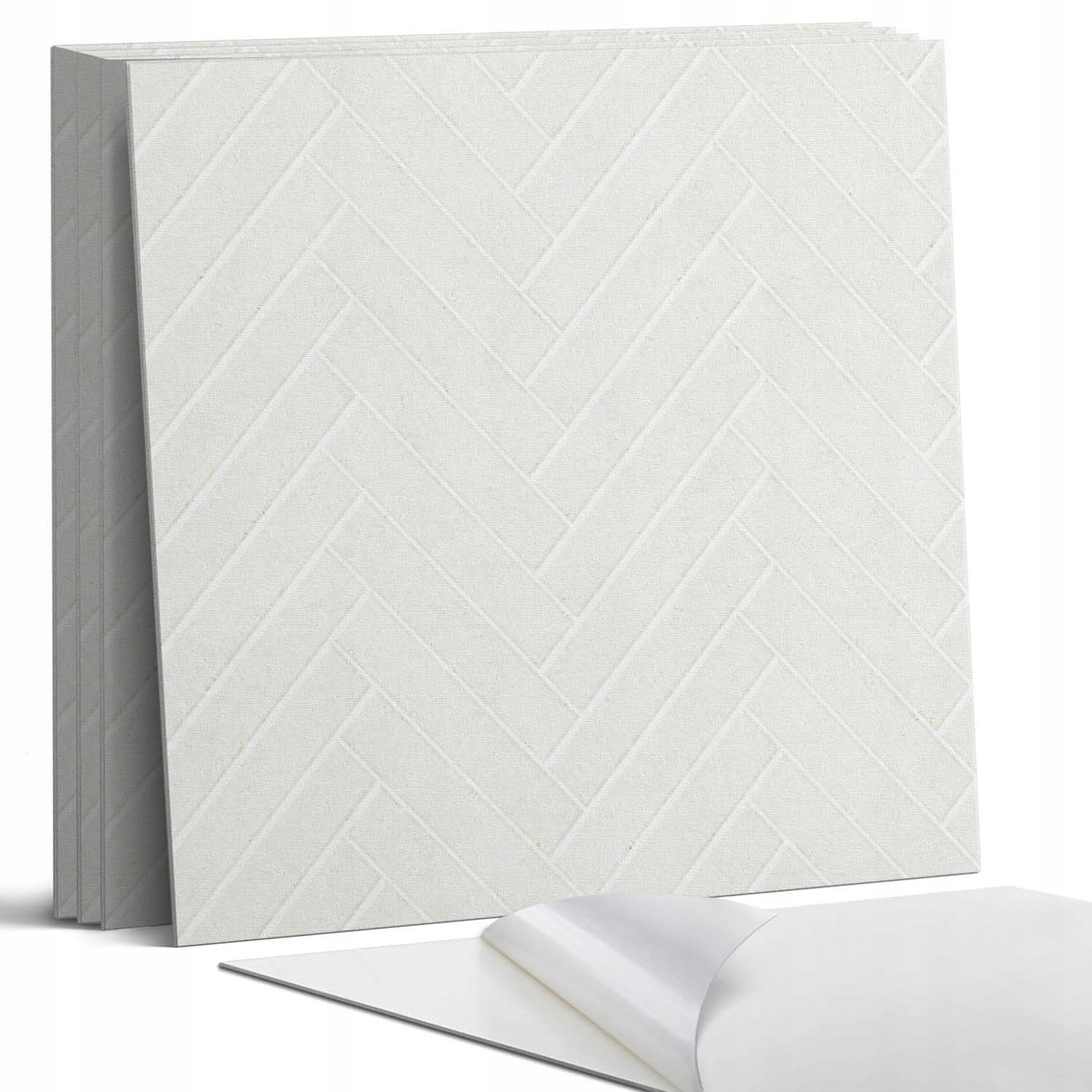 Sada vinylových dlaždic Pvc Design inspirovaná jedličkou 4 x 50 x 50 cm