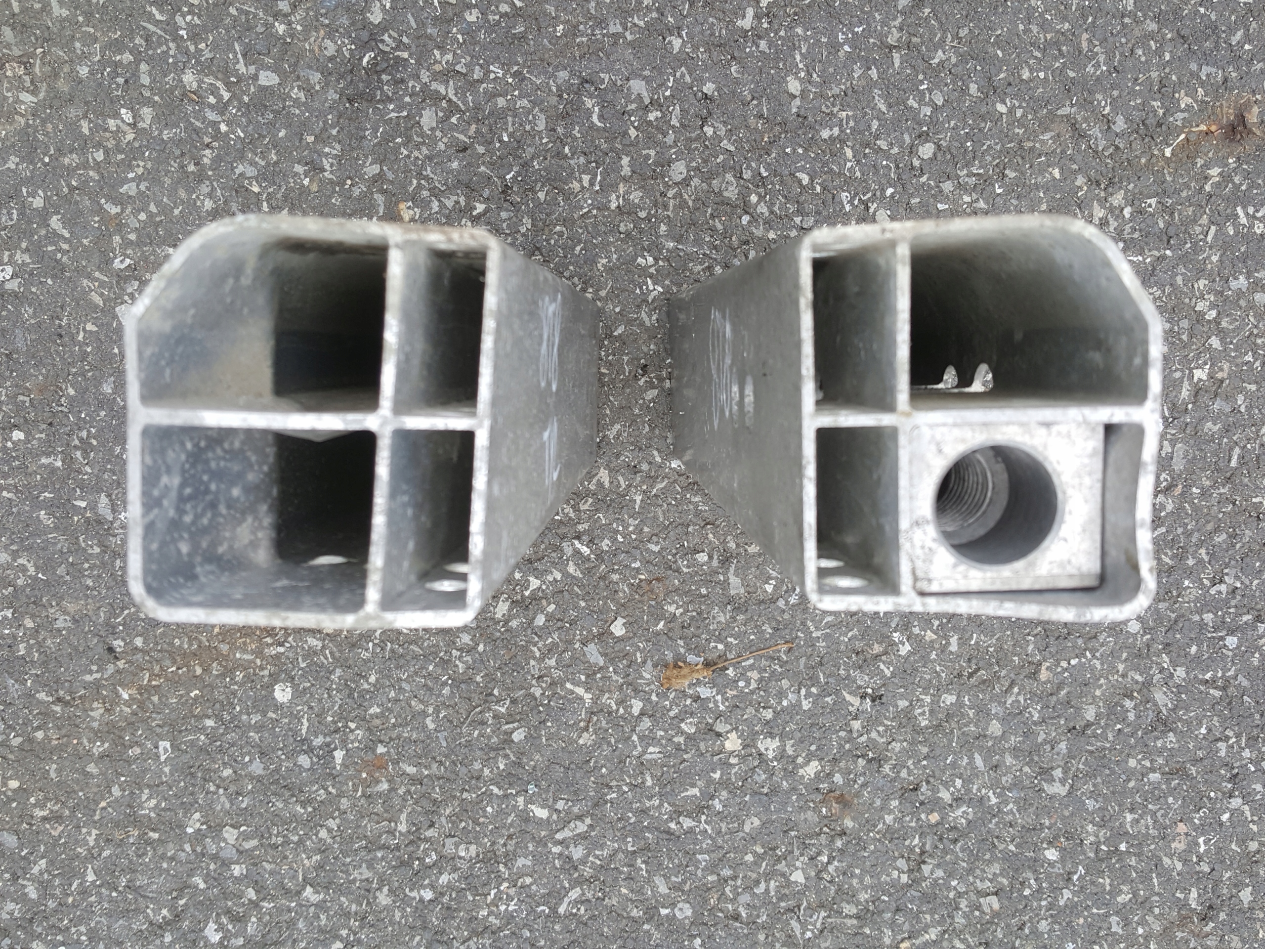 beam tip rear right left AUDI A4 A5 B8 8K OE