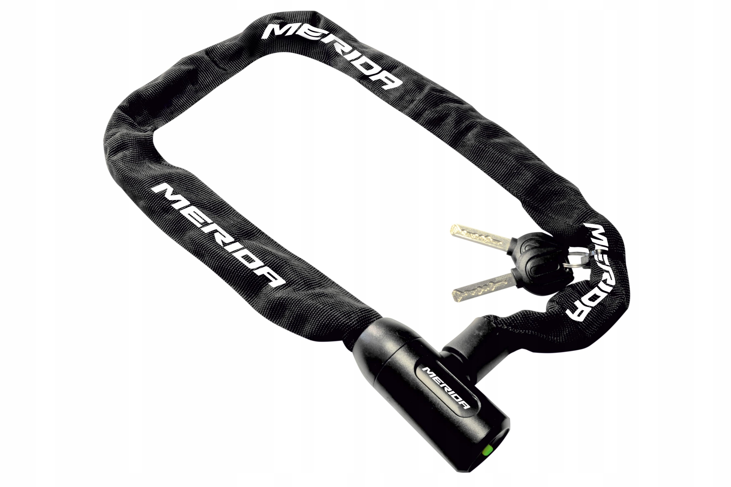 MOCNE ZAPIĘCIE ROWEROWE MERIDA 900mm ŁAŃCUCH Klucz Marka Merida