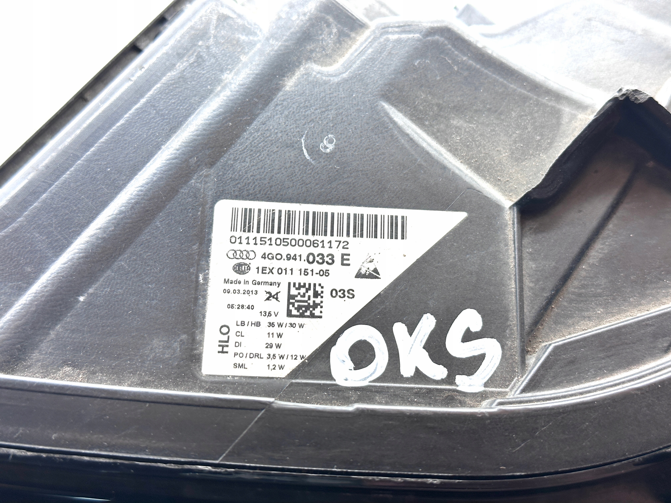 AUDI A6 S6 C7 4G USA FULL LED left light REFLEKTOR left 4G0941033E