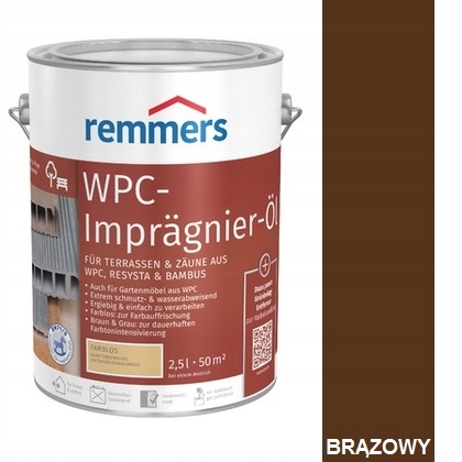 

WPC-Impragnier-Ol Olej Tarasowy Remmers 2,5 Brązow