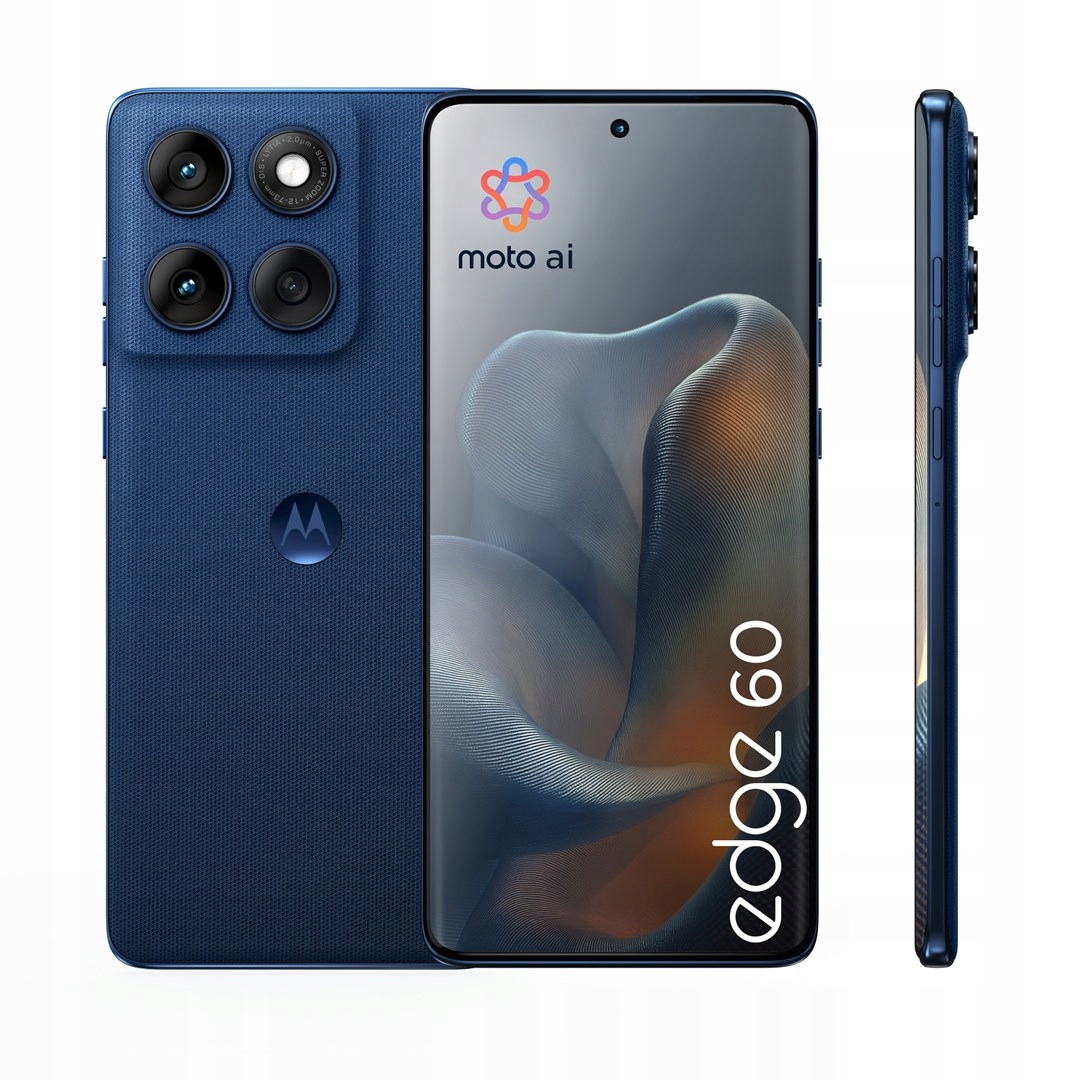 Smartfony i telefony komórkowe Motorola Edge 60 5G 12 256GB Gibraltar Sea