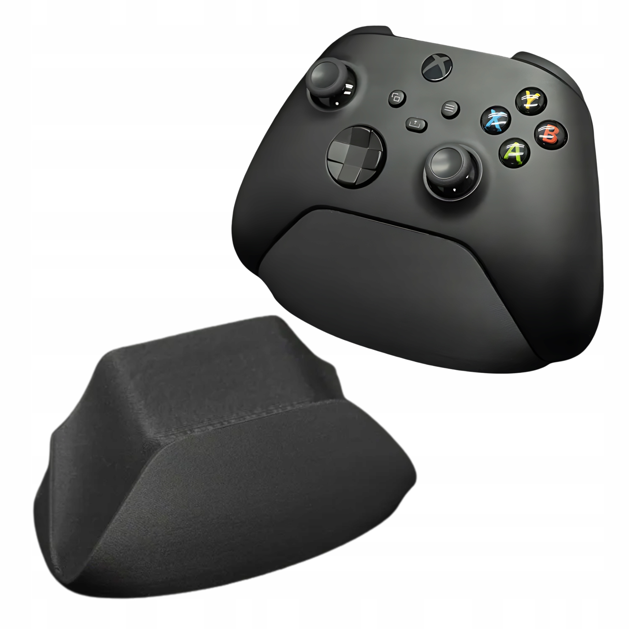 Uchwyt stojak minimalistyczny na kontroler do Xbox stojący stabilny Czarny