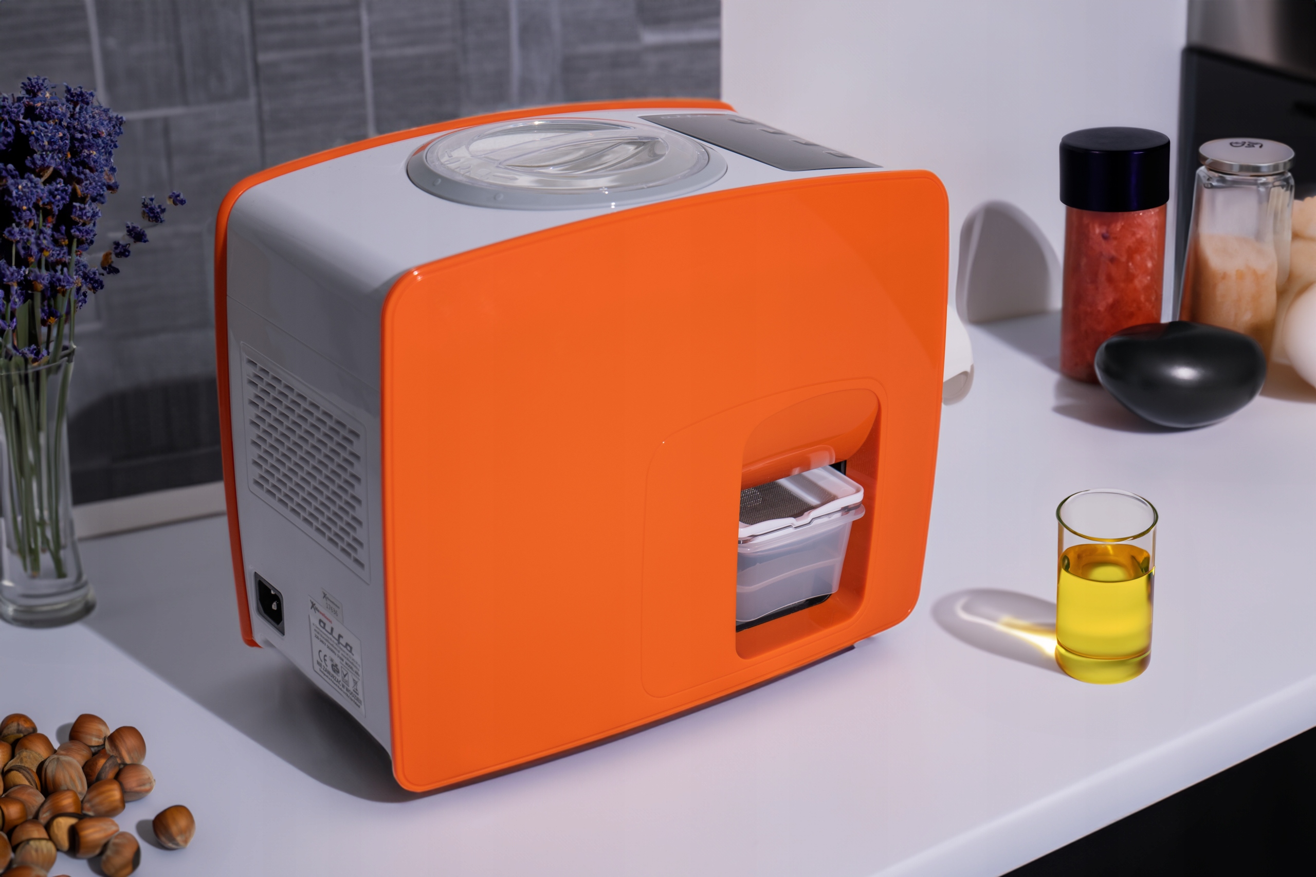 Prasa do tłoczenia oleju Alfa pomarańczowa