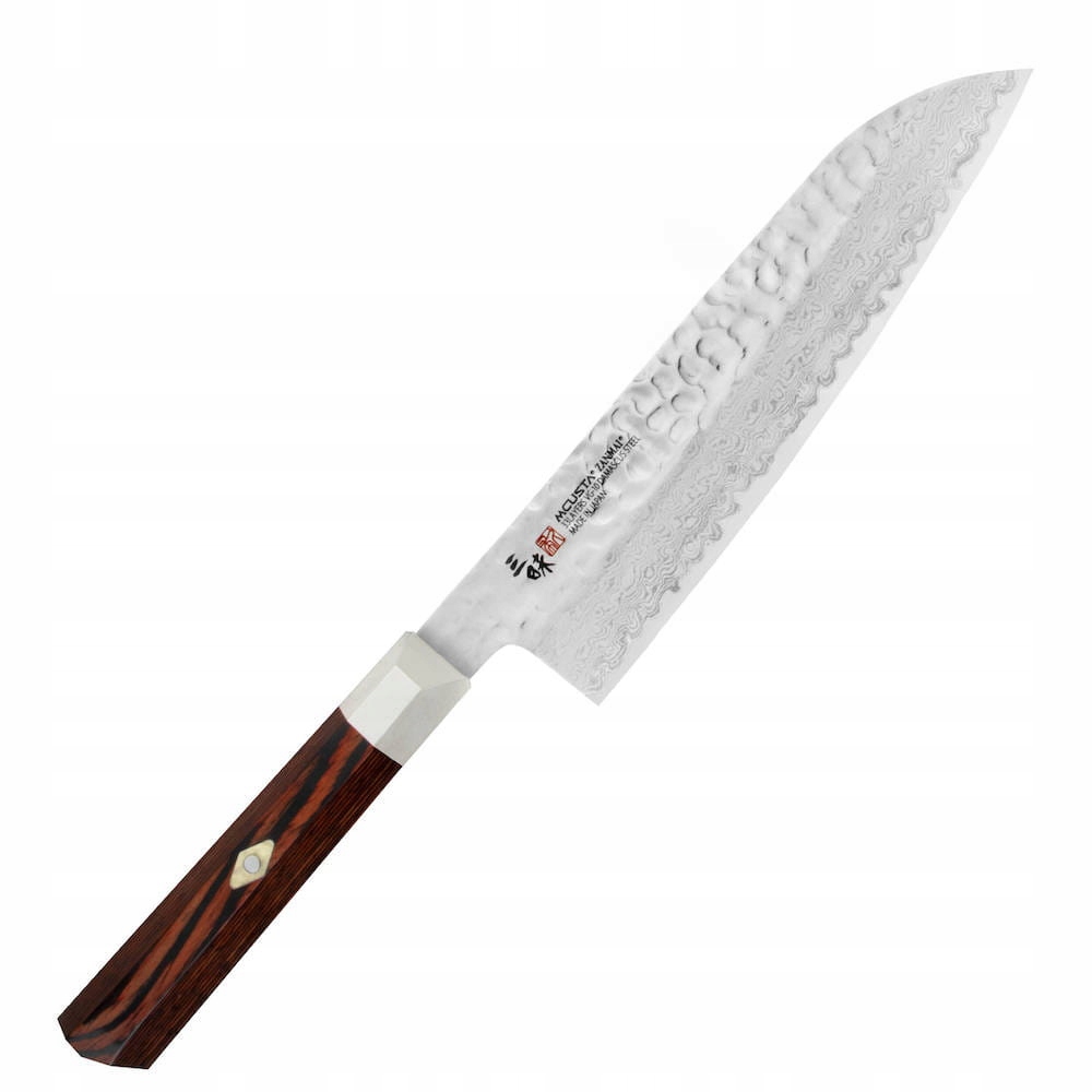Mcusta Zanmai VG-10 Supreme Hammered Japonský kuchynský nôž Santoku 18 cm