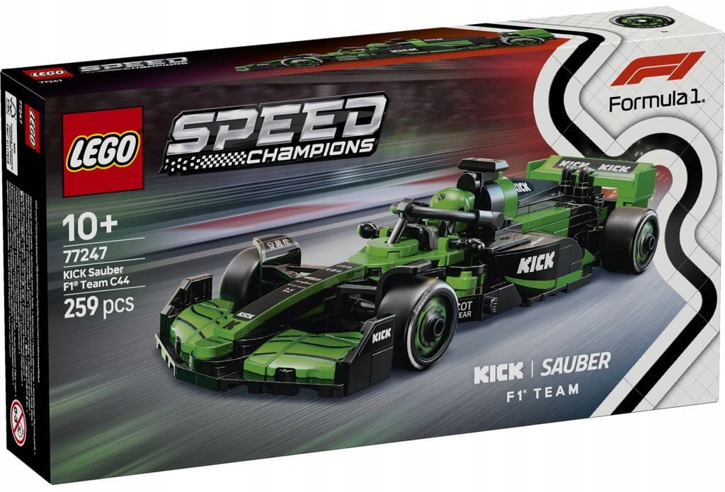 77247 Lego Speed Champions Formule týmu F1 Kick Sauber C44