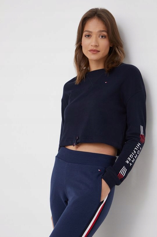 Mikina Tommy Hilfiger UW0UW03586 Navy velikost S