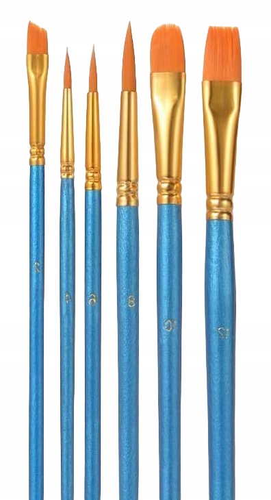 Zestaw Do Malowania FARBY Płótno SZTALUGA Pędzle Kolor Wielokolorowy