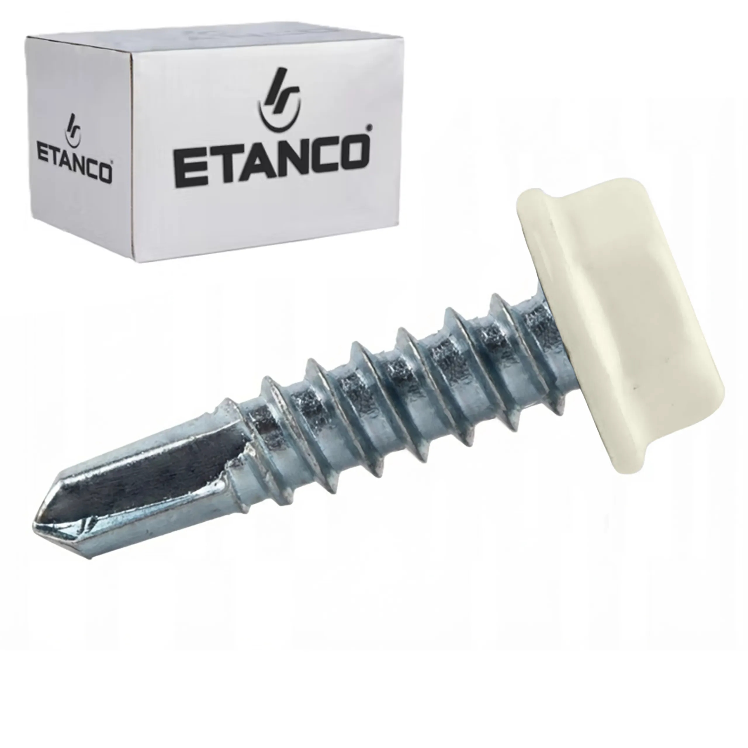 Samorezné samovŕtacie skrutky GT3 4,8x19 mm Ral 9010 bez podložky